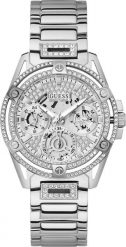 Zegarek Guess Zegarek damski Guess GW0464L1 CYRKONIE srebrny. Szare zegarki damskie Guess, srebrne. Za 1,099.00 zł.