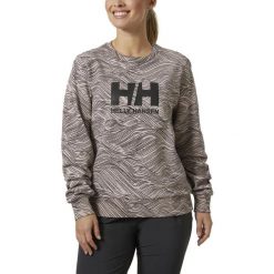 Sweter Damski Helly Hansen Hh Logo Crew Graphic 2. Czarne swetry nierozpinane damskie Helly Hansen, bez wzorów, sportowe, bez kołnierzyka, bez ramiączek. Za 339.00 zł.