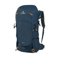 Plecak trekkingowy Alpinus Veymont 55. Niebieskie plecaki męskie Alpinus, bez wzorów. Za 499.00 zł.