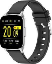 Smartwatch Gino Rossi ZG311F Czarny (14813). Czarne zegarki smartwatch Gino Rossi, bez wzorów. Za 128.42 zł.