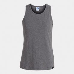 Damski Top Joma Oasis Szary XL - Lekki i Oddychający. Szare topy damskie Joma, xl, bez wzorów, z bawełny, eleganckie, bez kołnierzyka, bez ramiączek. Za 114.99 zł.