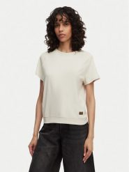 G-Star Raw T-Shirt Reglan D24512-D976 Kremowy Regular Fit. Białe t-shirty damskie G-Star Raw, s, bez wzorów, z bawełny, retro, bez kołnierzyka, bez ramiączek. Za 179.99 zł.