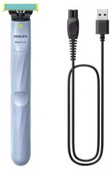 Męska Philips QP1324/20 OneBlade First Shave niebieski. Golarki i trymery Philips. W wyprzedaży za 99.00 zł.