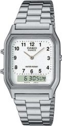 Zegarek Casio Damski AQ-230A-7BMQYES Retro czarny. Czarne zegarki damskie Casio. Za 227.42 zł.