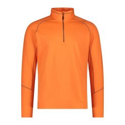 Golf męski techniczny CMP 30L0537. Brązowe swetry męskie CMP, l, bez wzorów, sportowe, bez kołnierzyka, bez ramiączek. Za 203.50 zł.