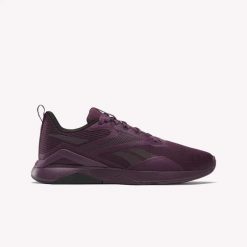 Buty sportowe damskie Reebok Nanoflex TR 2.0 treningowe sneakersy (100204607). Fioletowe obuwie trekkingowe damskie Reebok, bez zapięcia. Za 269.00 zł.