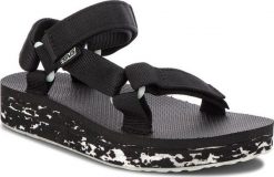Teva Sandały damskie W'S Midform Universal Glow czarne r. 42. Czarne sandały damskie Teva, bez wzorów, bez obcasa, bez zapięcia. Za 213.20 zł.