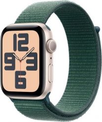 Smartwatch Apple Watch SE GPS 40mm Starlight Alu Sport Loop Zielony (MXEH3QF/A). Zielone zegarki smartwatch Apple, bez wzorów. Za 1,399.14 zł.