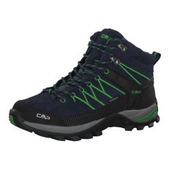 Buty trekkingowe męskie CMP Rigel Mid niebieskie. Czarne trekkingi męskie CMP, bez zapięcia. W wyprzedaży za 369.99 zł.
