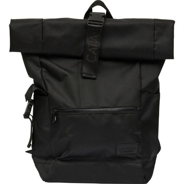 Plecak Catago. Czarne plecaki męskie CATAGO, z aplikacjami, z gumy, sportowe. Za 285.00 zł.