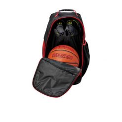Sportowy Plecak Torba do koszykówki WILSON EVOLUTION Trening 40L WTB18419RD. Czarne plecaki męskie Wilson, bez wzorów, sportowe. Za 273.99 zł.