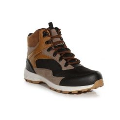 Buty trekkingowe męskie Regatta Samaris Life Demi wodoodporne. Brązowe buty zimowe męskie Regatta, bez wzorów, bez obcasa, bez zapięcia. Za 312.00 zł.