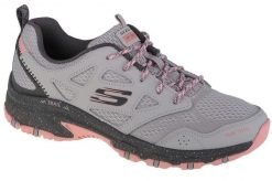 Buty trekkingowe damskie, Skechers Hillcrest - Pure Escapade. Czarne obuwie trekkingowe damskie Skechers, z materiału, przed kostkę, bez zapięcia. Za 259.99 zł.