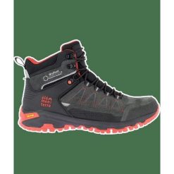 Buty do chodzenia Elémenterre Woss. Szare obuwie trekkingowe damskie Elementerre, z gumy, bez zapięcia. Za 360.50 zł.