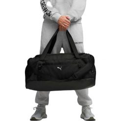 Torba Puma Train All Day Medium Sports Bag 58L. Czarne torby sportowe męskie Puma, bez wzorów, z materiału. Za 390.00 zł.