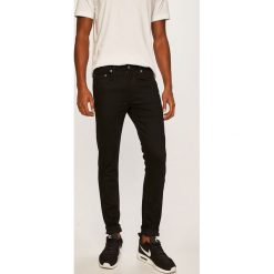 Levi's - Jeansy 512. Czarne jeansy męskie Levi's®, z bawełny. Za 379.90 zł.