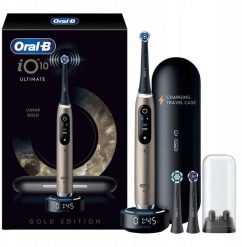 Szczoteczka Oral-B IO Series 10 Lunar Gold. Szczoteczki elektryczne Oral-B. Za 1,314.10 zł.