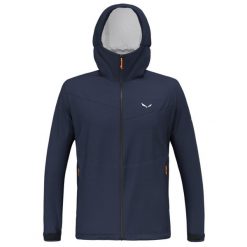 Kurtka Sportowa Męska Salewa Puez 2.5L Ptx. Czarne kurtki sportowe męskie Salewa, l, bez wzorów, z tkaniny, z kapturem, trekkingowe. Za 524.05 zł.