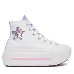 Trampki Converse. Białe trampki i tenisówki damskie Converse, bez wzorów, bez zapięcia. Za 449.99 zł.