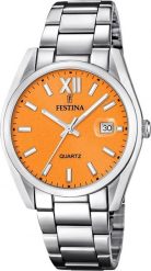 Zegarek Festina Zegarek męski Festina F20683-7 srebrny. Szare zegarki męskie Festina, bez wzorów, srebrne. Za 415.00 zł.