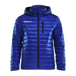 Kurtka Craft isolate. Niebieskie kurtki męskie Craft, m, bez wzorów, z puchu, bez kaptura. Za 413.30 zł.