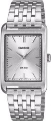 Zegarek Casio Zegarek Męski Casio Timeless MTP-B215D-7AVDF Classic White Dial. Białe zegarki męskie Casio, bez wzorów. Za 356.99 zł.
