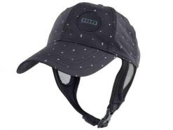 Czapka z daszkiem ION Surf Cap Black. Czarne czapki damskie ION, bez wzorów, z materiału. Za 129.00 zł.
