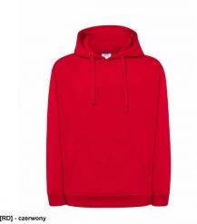 JHK - Bluza dresowa z kapturem czerwony XS. Czerwone bluzy męskie JHK, m, bez wzorów, z dresówki, bez ramiączek, z kapturem. Za 68.88 zł.