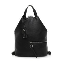 Tamaris Plecak TAS Nele Plecaki 1 ct Czarny Damski. Czarne plecaki damskie Tamaris, bez wzorów, z materiału, eleganckie. Za 244.99 zł.