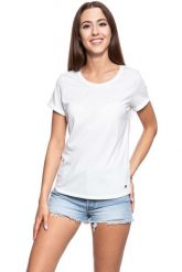 MUSTANG T SHIRT DAMSKI Alina C Embro 1009061 2020. Białe t-shirty damskie Mustang, s, bez wzorów, bez kołnierzyka, bez ramiączek. W wyprzedaży za 39.99 zł.