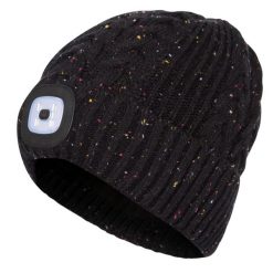 Czapka Trespass Dazzle. Szare czapki damskie Trespass, na zimę, bez wzorów, z materiału, eleganckie. Za 156.00 zł.