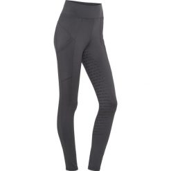 Damskie legginsy jeździeckie z pełną przyczepnością Equipage Vanda. Niebieskie legginsy damskie EQUIPAGE, bez wzorów, z elastanu. Za 406.00 zł.