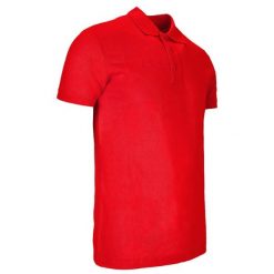 Koszulka Polo KEEZA Velve. Czerwone bluzki damskie KEEZA, bez wzorów, sportowe, bez kołnierzyka, bez ramiączek. Za 68.00 zł.