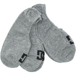 SKARPETY DC Shoes 3 PackLiner, Dla obu płci. Szare skarpetki damskie DC Shoes, bez wzorów, z bawełny. Za 90.00 zł.