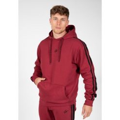 Bluza fitness męska Gorilla Wear Banks Oversized Hoodie z kapturem. Czarne bluzy męskie GORILLA WEAR, m, bez wzorów, z kapturem, na fitness i siłownię. Za 349.00 zł.
