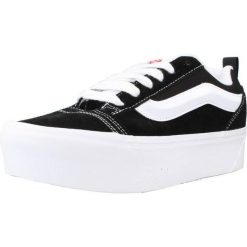 Tenisówki Vans Model Knu Stack Kolor Czarny. Czarne trampki i tenisówki damskie Vans, bez wzorów, z materiału, bez zapięcia. Za 623.00 zł.