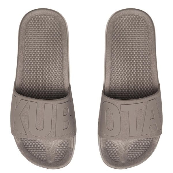 Kubota Klapki Basenowe Basic Plain. Szare klapki damskie Kubota, bez wzorów, sportowe, bez obcasa, bez zapięcia. Za 99.99 zł.