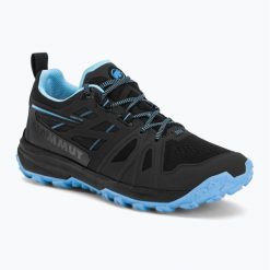 Buty turystyczne damskie Mammut Saentis Low. Czarne obuwie trekkingowe damskie Mammut, bez zapięcia. Za 389.99 zł.