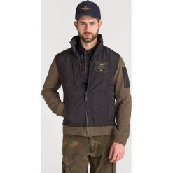 BLUZA AERONAUTICA MILITARE. Brązowe bluzy męskie Aeronautica Militare, l, bez wzorów, bez ramiączek, bez kaptura. Za 510.00 zł.