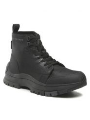Calvin Klein Jeans Trzewiki Hiking Laceup Boot YM0YM00474 Czarny. Czarne botki męskie Calvin Klein Jeans, bez wzorów, z jeansu, bez obcasa, bez zapięcia. Za 599.99 zł.