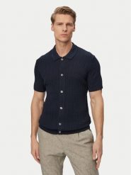 JOOP! Koszula Tristao 30101510 Granatowy Regular Fit. Niebieskie koszule męskie JOOP!, m, bez wzorów, z bawełny, bez kołnierzyka, bez ramiączek. Za 699.99 zł.