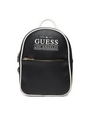 Guess Plecak V5YZ05 WHDX0 Czarny. Czarne plecaki damskie Guess, z aplikacjami, ze skóry. Za 309.99 zł.