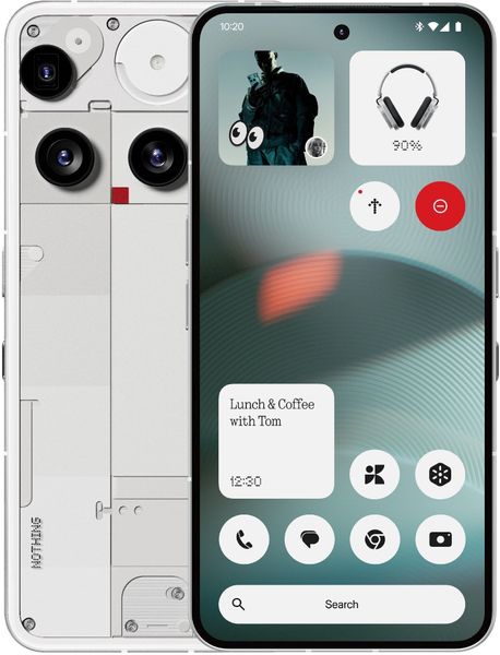 Smartfon Nothing Phone (3) 5G 12/256GB Biały (A10000023). Białe smartfony Nothing. Za 2,888.99 zł.