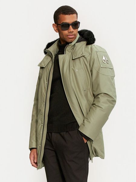 Moose Knuckles Kurtka puchowa M32MP261SX Beżowy Regular Fit. Brązowe kurtki męskie Moose Knuckles, m, bez wzorów, z bawełny, bez kaptura. Za 4,999.00 zł.