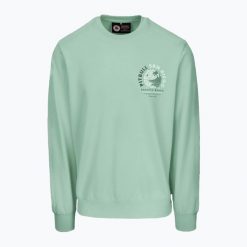 Bluza męska Pitbull Planet Surf Crewneck Sweatshirt. Zielone bluzy męskie PITBULL, m, bez wzorów, sportowe, bez ramiączek, bez kaptura. Za 199.99 zł.