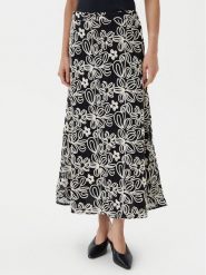 Luisa Spagnoli Spódnica midi Tenente 541989 Czarny Regular Fit. Czarne spódnice damskie Luisa Spagnoli, s, bez wzorów, z syntetyku, midi. Za 869.99 zł.
