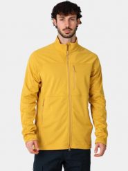 Sweter Męski Fjallraven Abisko Lite. Żółte swetry męskie Fjällräven, l, bez wzorów, z materiału, sportowe, bez kołnierzyka, bez ramiączek. Za 669.00 zł.