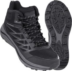 Buty trekkingowe męskie Hi-Tec HEWILA MID WP BLACK 41. Czarne trekkingi męskie Hi-tec, bez zapięcia. Za 239.83 zł.
