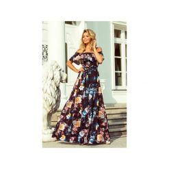 Hiszpanka maxi. Czarne sukienki damskie Bird, l, bez wzorów, bez kołnierzyka, bez ramiączek, maxi. Za 588.00 zł.