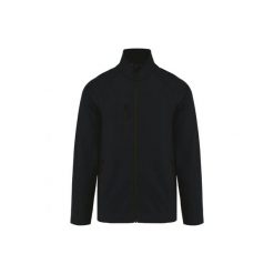 Ekologiczna 3-warstwowa kurtka Kariban Softshell. Czarne kurtki męskie KARIBAN, m, bez wzorów, z materiału, bez kaptura. Za 203.60 zł.